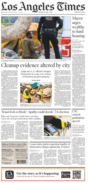 Los Angeles Times - 17 abril 2024