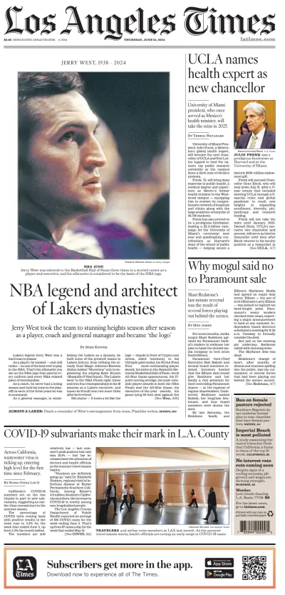 Los Angeles Times - 13 6月 2024