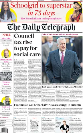 The Daily Telegraph - 2021-09-11