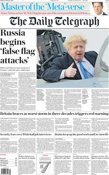The Daily Telegraph - 18 Feb 2022