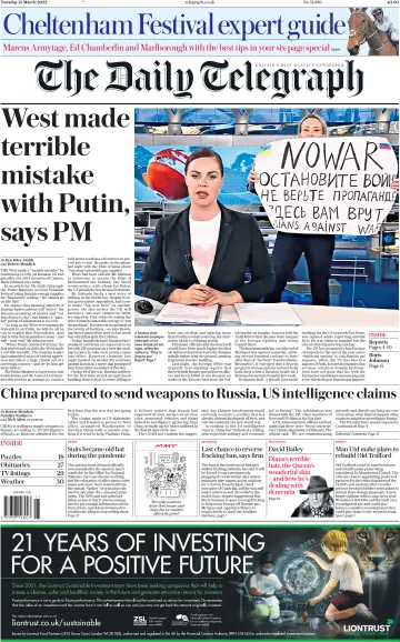 The Daily Telegraph - 15 Mar 2022