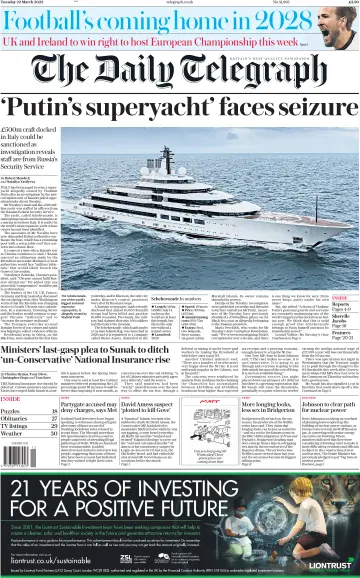 The Daily Telegraph - 22 Mar 2022