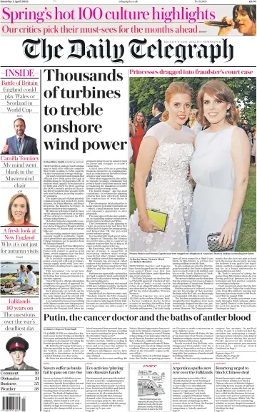 The Daily Telegraph - 2 Apr 2022