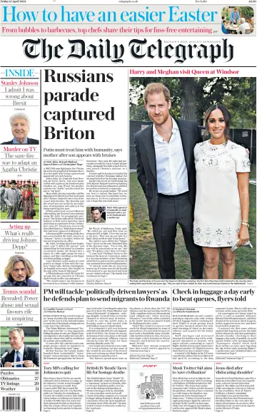 The Daily Telegraph - 15 Apr 2022