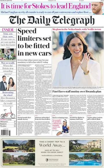 The Daily Telegraph - 16 Apr 2022