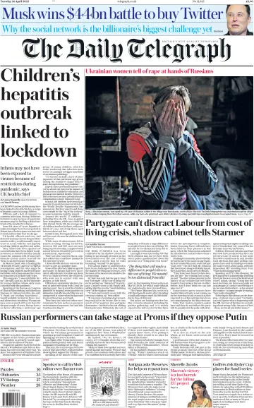 The Daily Telegraph - 26 Apr 2022
