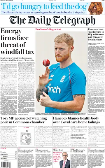 The Daily Telegraph - 28 Apr 2022