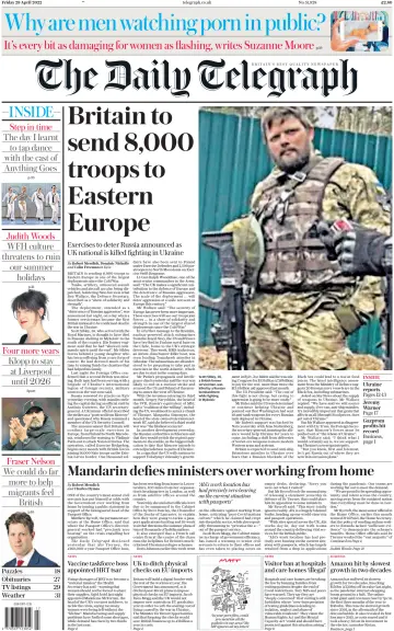 The Daily Telegraph - 29 Apr 2022