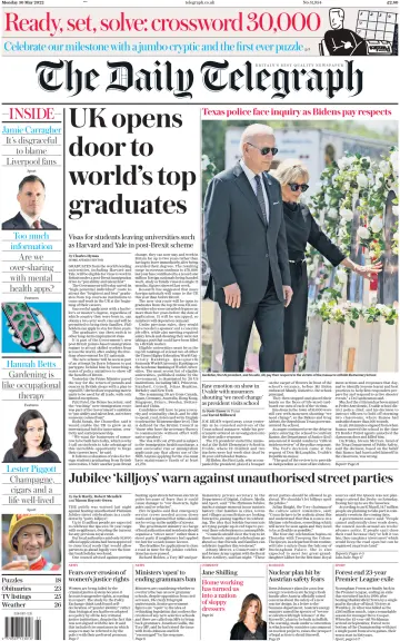 The Daily Telegraph - 30 May 2022