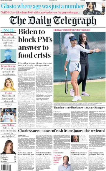 The Daily Telegraph - 27 Jun 2022