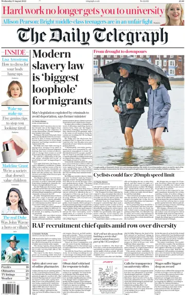The Daily Telegraph - 17 Aug 2022