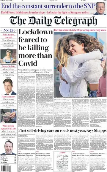 The Daily Telegraph - 19 Aug 2022