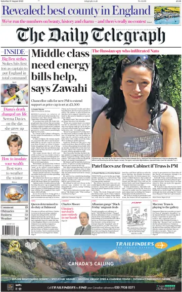 The Daily Telegraph - 27 Aug 2022