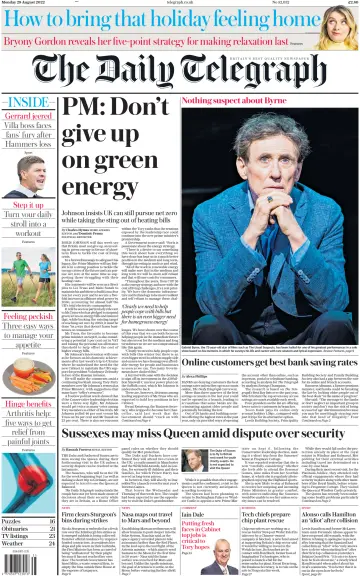 The Daily Telegraph - 29 Aug 2022