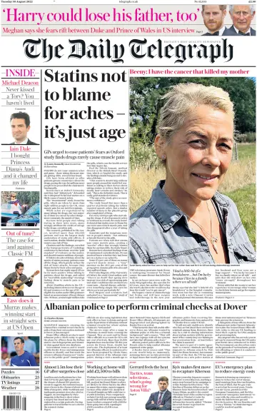 The Daily Telegraph - 30 Aug 2022