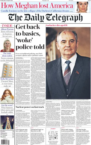 The Daily Telegraph - 31 Aug 2022