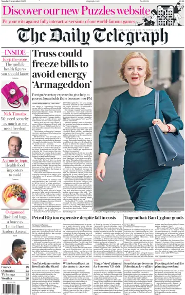 The Daily Telegraph - 5 Sep 2022
