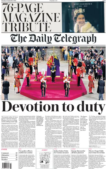 The Daily Telegraph - 17 Sep 2022