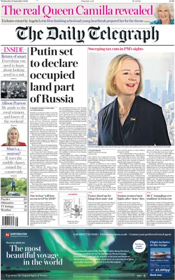 The Daily Telegraph - 21 Sep 2022