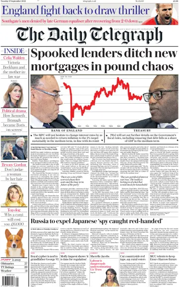 The Daily Telegraph - 27 Sep 2022