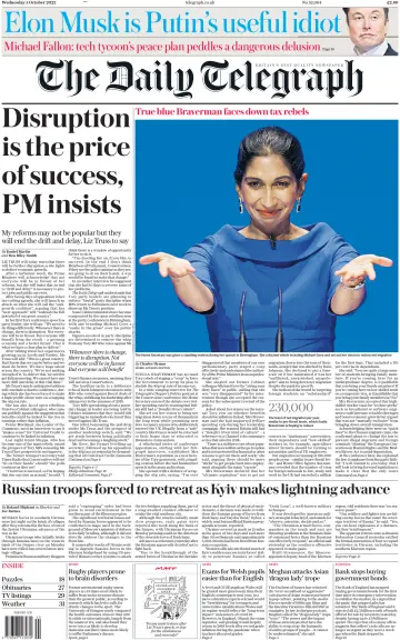 The Daily Telegraph - 5 Oct 2022