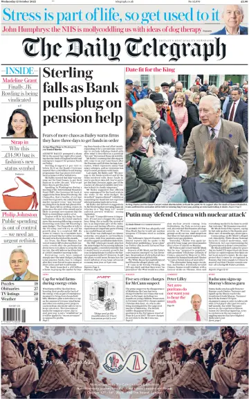The Daily Telegraph - 12 Oct 2022