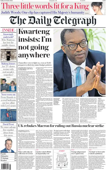 The Daily Telegraph - 14 Oct 2022