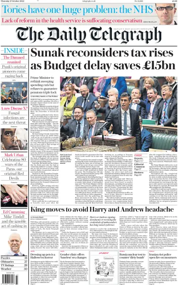 The Daily Telegraph - 27 Oct 2022