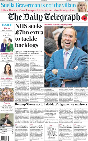 The Daily Telegraph - 2 Nov 2022