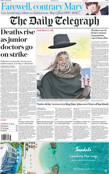 The Daily Telegraph - 14 Apr 2023