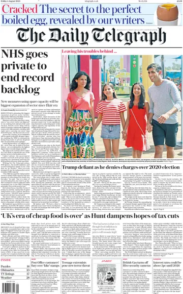 The Daily Telegraph - 4 Aug 2023