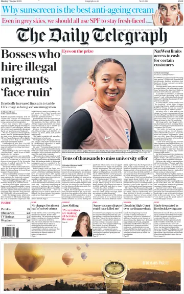 The Daily Telegraph - 7 Aug 2023