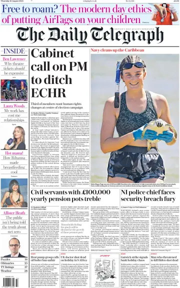 The Daily Telegraph - 10 Aug 2023