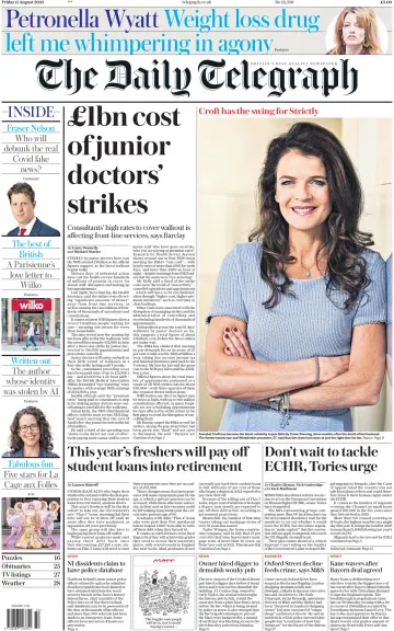 The Daily Telegraph - 11 Aug 2023