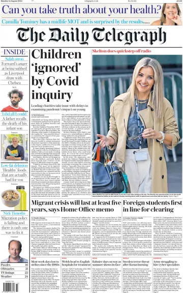 The Daily Telegraph - 14 Aug 2023