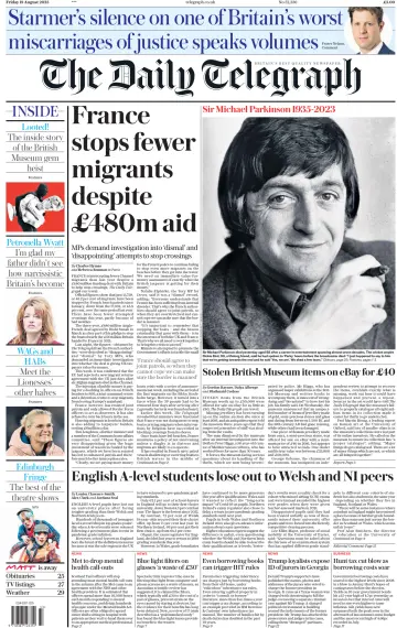 The Daily Telegraph - 18 Aug 2023