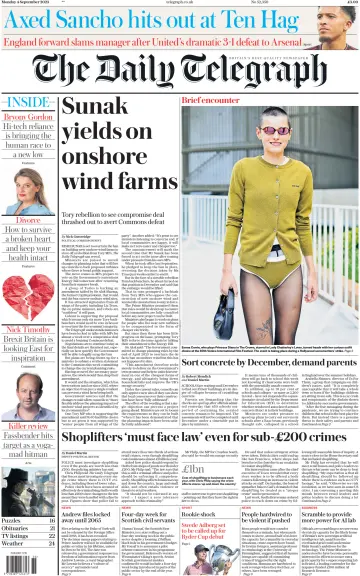 The Daily Telegraph - 4 Sep 2023