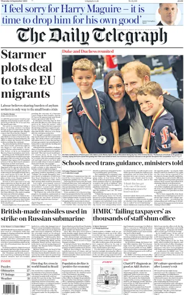 The Daily Telegraph - 14 Sep 2023