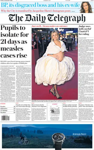 The Daily Telegraph - 15 Sep 2023
