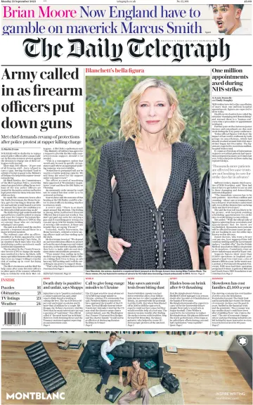 The Daily Telegraph - 25 Sep 2023