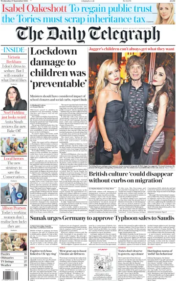 The Daily Telegraph - 27 Sep 2023