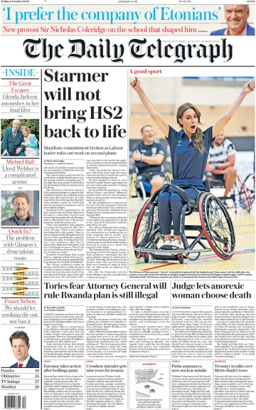 The Daily Telegraph - 6 Oct 2023