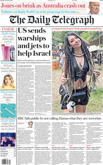 The Daily Telegraph - 9 Oct 2023