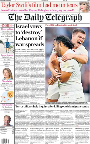 The Daily Telegraph - 16 Oct 2023