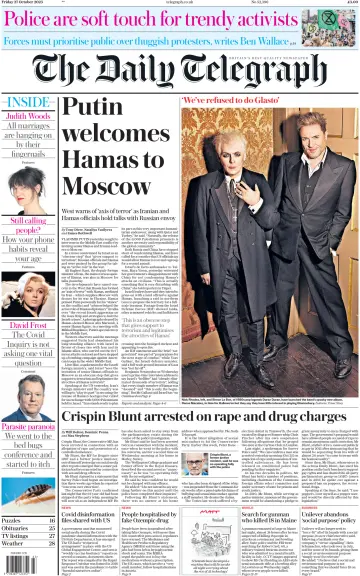 The Daily Telegraph - 27 Oct 2023