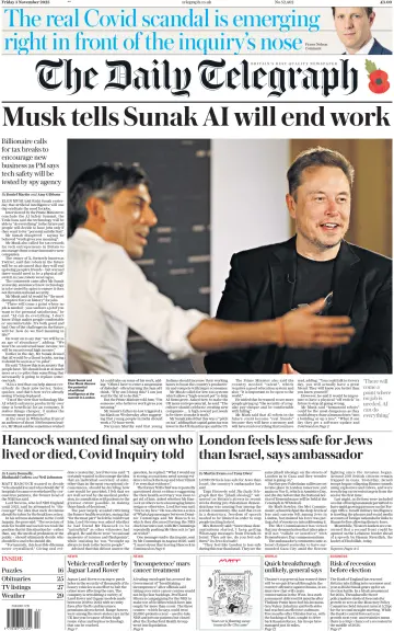 The Daily Telegraph - 3 Nov 2023