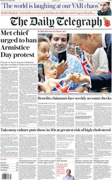 The Daily Telegraph - 6 Nov 2023