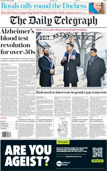 The Daily Telegraph - 23 Jan 2024