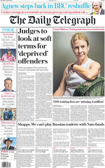 The Daily Telegraph - 4 Apr 2024