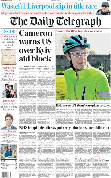 The Daily Telegraph - 08 abr. 2024